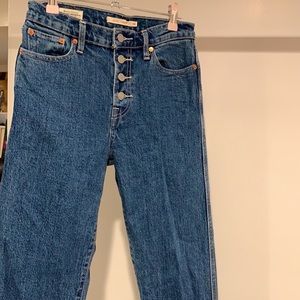Levis‘s premium wedgie straight jean